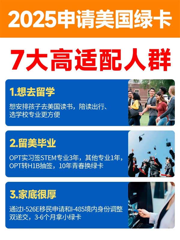 美国移民申请攻略，高适配人群汇总